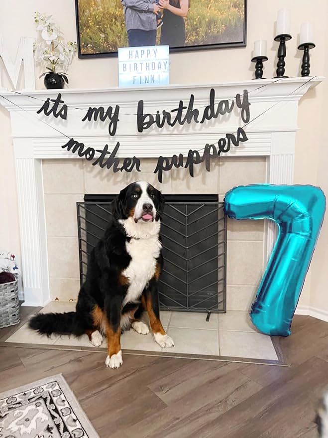 Numbers Balloon 7, 40 Inch 7 Balloons for Birthday Party, Light Blue Number Balloons for 7, 17, 27 Game Competition Wedding Anniversaries Party, Christmas and New Years Eve Party