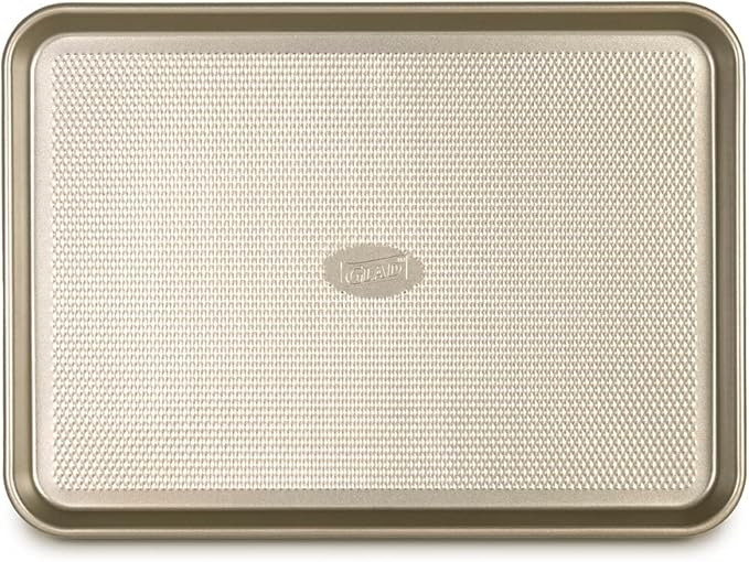 Glad Premium Nonstick Cookie Sheet – Heavy Duty Baking Pan with Raised Diamond Texture, Large