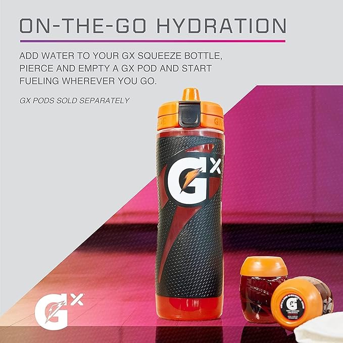 Gatorade Gx Bottle, Momentum Green (Pack of 6)