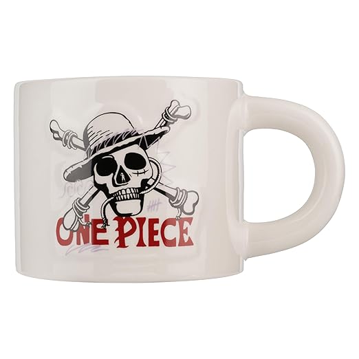 Paladone One Piece Chopper Embossed Ceramic Mug, 400ml Character Drinkware, Officially Licensed