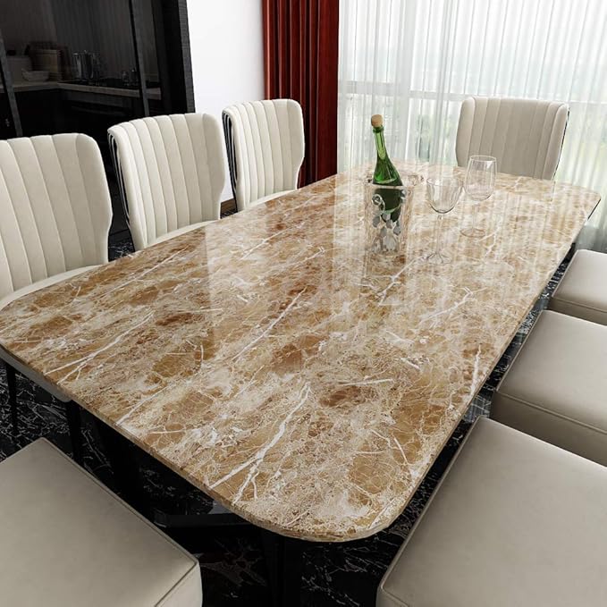 Livelynine 36 x 197 Inch Waterproof Contact Paper for Countertops Bathroom Wallpaper Marble Kitchen Countertop Laminate Self Adhesive Vinyl Wrap Table Dresser Top Covers Desk Counter Tops Covering