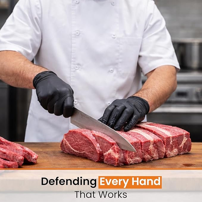 21” BBQ Meat Blanket Set with 50 Nitrile Gloves, Insulated Brisket Resting Bag with Wide Mouth for Pork Shoulder & Turkey, Large Meat Warmer, Smoker Accessories, Grill Gifts for Men Dad Husband