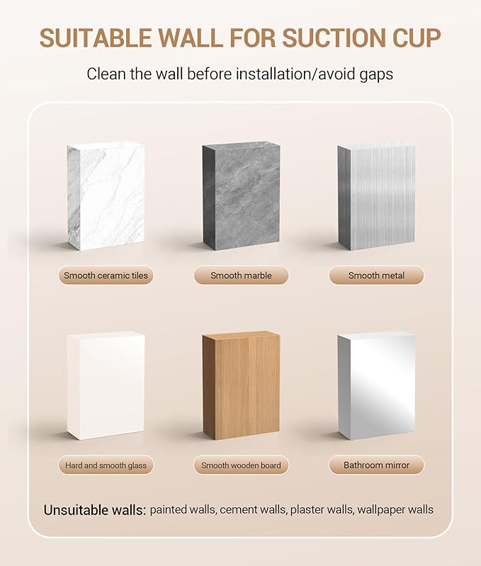 DPB Paper Towel Dispenser Wall Mount, No Drilling Required, Bathroom Paper Towel Holder with Lid, for Home and Commercial, Bathroom Kitchen (White)
