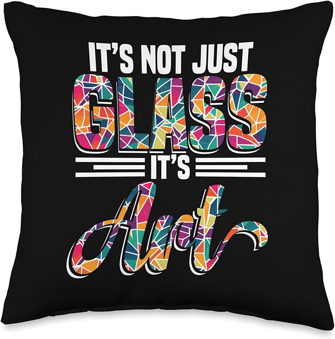 Stained Glass Paint Glass Sheets Stained Glass Artist Throw Pillow