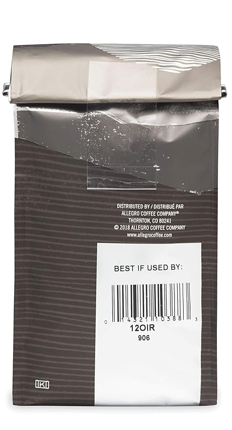 Allegro Coffee, Organic, Italian Roast, Whole Bean, 12 oz