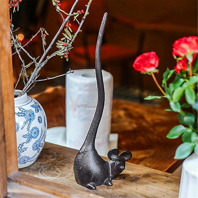 Metal Stand Design Standing Rack for Bathroom Kitchen Countertops Stabilized Base Kitchen Towel Stand