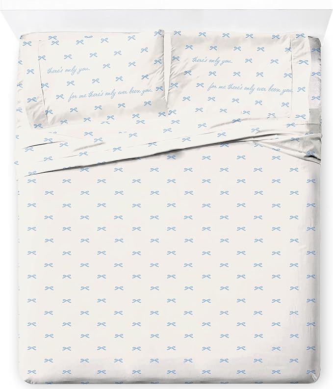 Jay Franco Sheet Set with Fitted, Flat Sheets & Pillow Cover - Ultra-Soft Bedding with Pillowcase for Room Decor, Beige - The Summer I Turned Pretty, 4 Piece Full