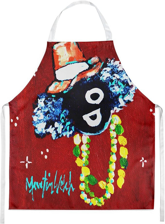 Caroline's Treasures Zee Bee Apron Cooking Kitchen Server Baking Crafts Gardening for Adult Women Men, Unisex, Large, Multicolor