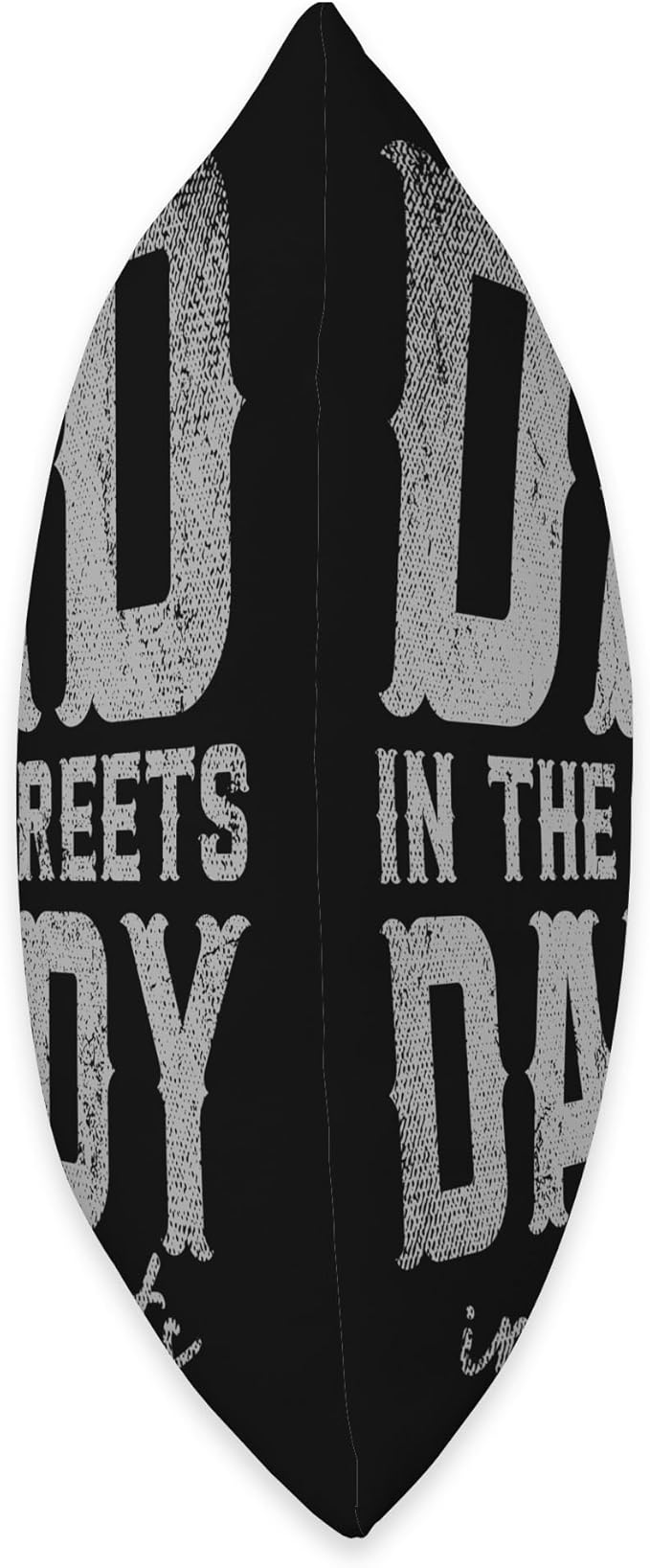 Dad In The Streets Daddy In The Sheets Throw Pillow, 18x18, Multicolor
