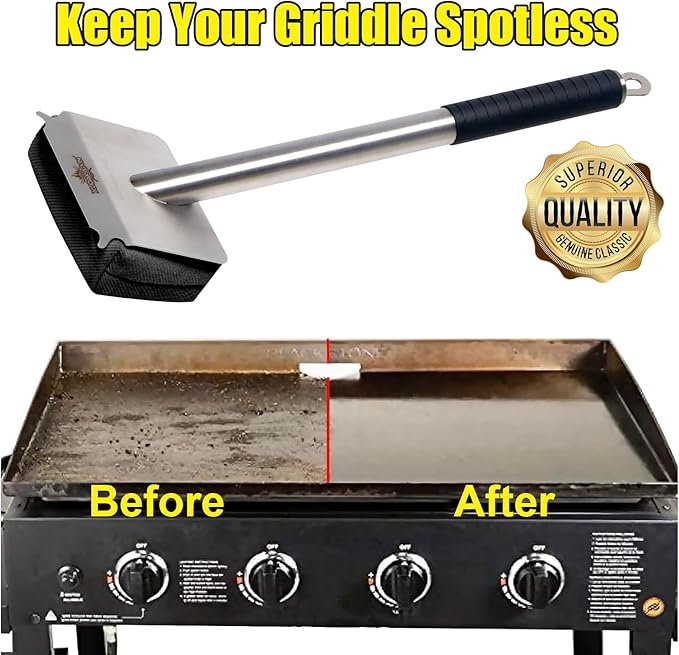 XUDAKAIXIN Bristle-Free Steam Grill Brush,No Bristle Shedding— Ultra Safe & Efficient BBQ Grill Cleaner for Outdoor Grill, for Men, Dad, or Any Grill Lover﻿