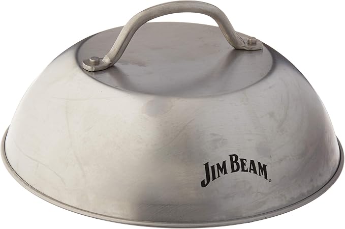 Jim Beam JB0181 9" Burger Cover Cheese Melting Dome, Silver