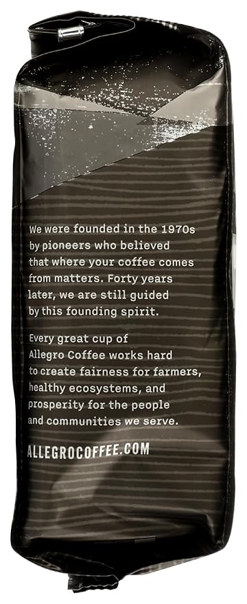 Allegro Coffee, Coffee Colombia El Premio De Timana Whole Bean, 12 Ounce