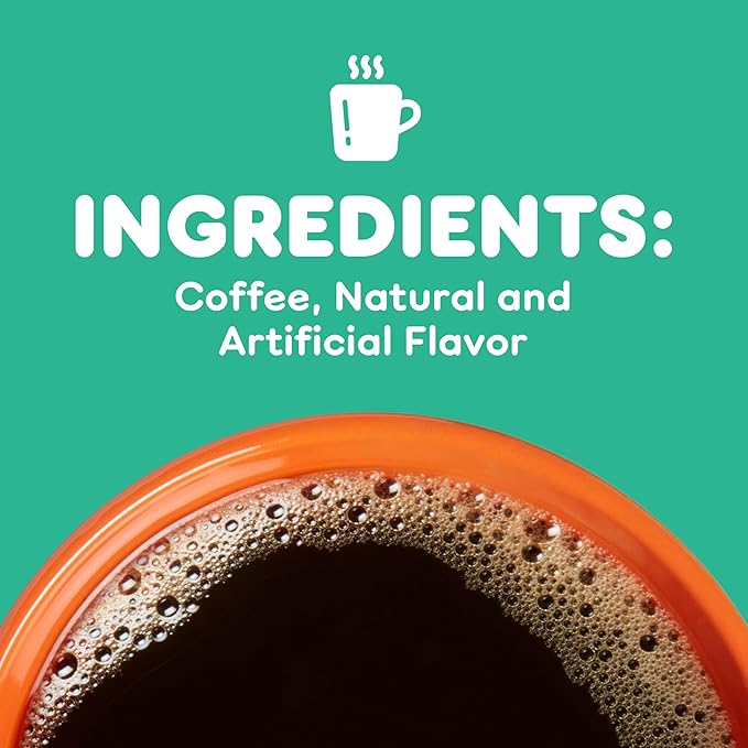 Dunkin’ Mint Chip Artificially Flavored Coffee, Keurig K-Cup Pods, 10 Count Box (Pack of 6)