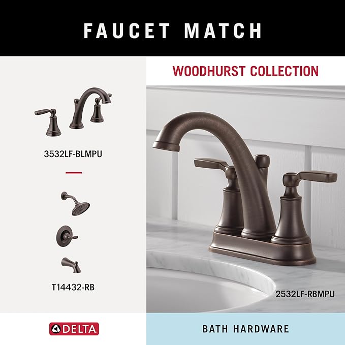 Delta Woodhurst (1-Pack) Hand Towel Holder Venetian Bronze Towel Racks for Bathroom Wall Round Towel Ring Holder for Bath Towel Hanger for Kitchen, Bathroom Accessories 73246-RB