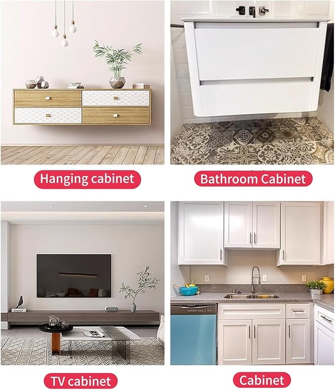 High Strength Invisible L Shaped Brackets Accessory for Secure Cabinet Installation in Kitchens and Living Room Interior Designers Fixture