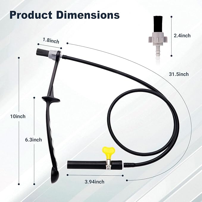 Coffee Machines Steam Cleaning Brush,Featuring a Scoop-Shaped end and Removable Heat-Resistant Brush Head, Steam Wand Descaling and Cleaning Tool Suitable for Espresso Machines