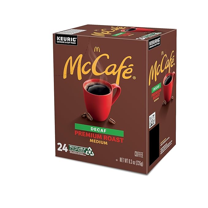 McCafe Premium Roast Decaf K-Cup, 24/bx