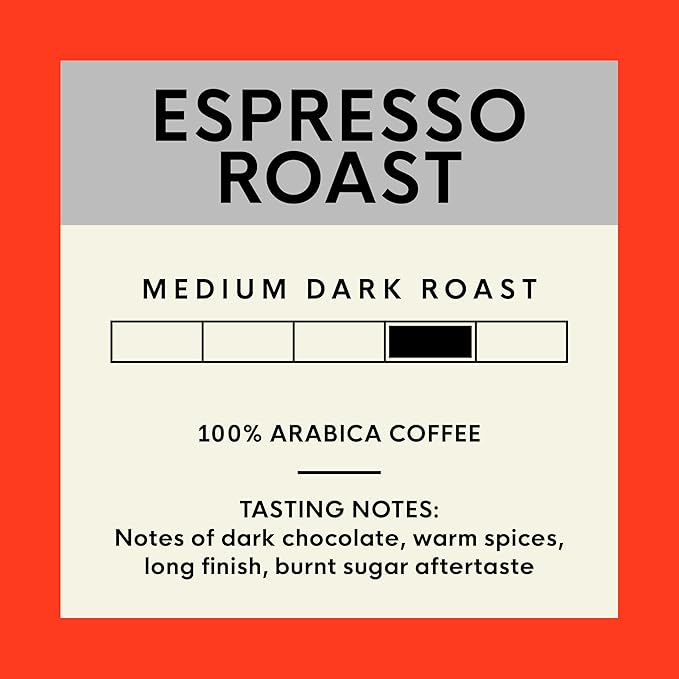 San Francisco Bay Coffee - Medium-Dark Roast Whole Bean Coffee - Espresso Roast (2 lb bag)