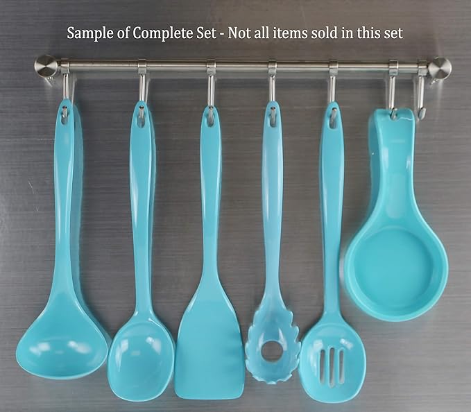 Calypso Basics by Reston Lloyd Melamine Utensil Set, 4-Piece, Turquoise (81702)