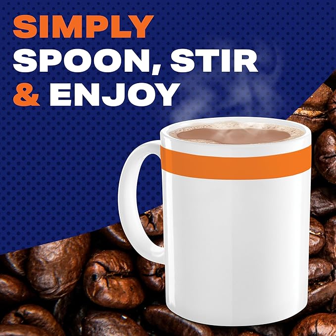 Maxwell House Instant Cafe-Style Beverage Mix, Easy to Prepare, 1 Canister, for Quick Morning Coffee or Afternoon Treat, Cafe Francais, Kosher Dairy, 7.6 oz (Packaging May Vary)