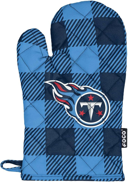 FOCO NFL Unisex-Adult NFL Team Logo Grilling Cooking Chef Gear - Oven Mitt