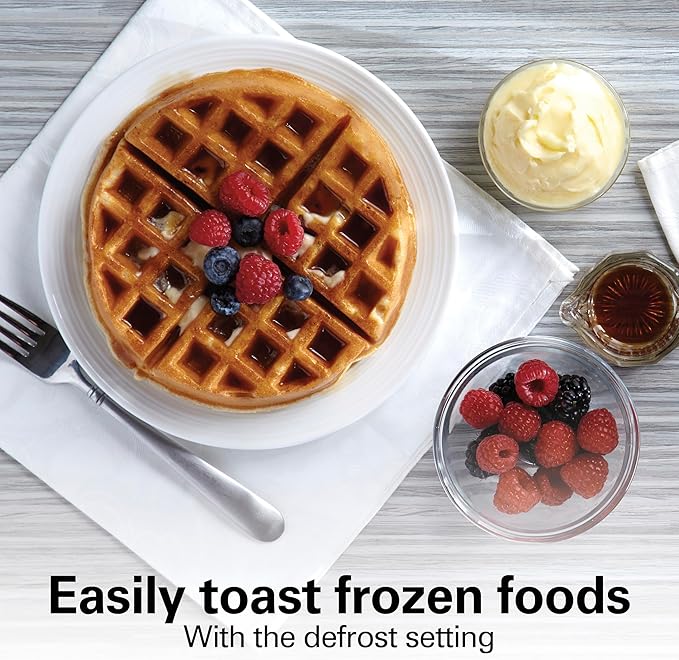 Hamilton Beach 2 Slice Extra Wide Slot Toaster with Bagel & Defrost Settings