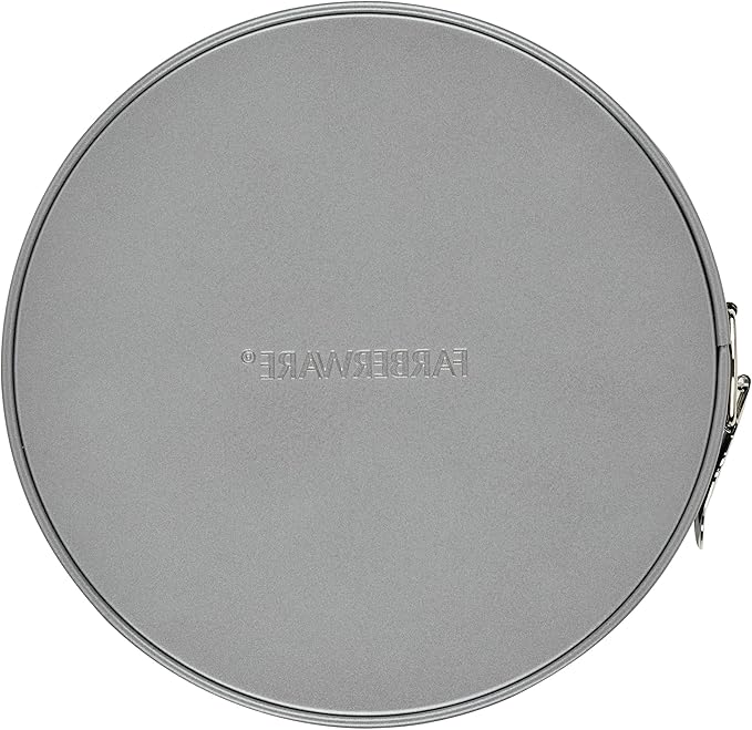 Farberware Nonstick Bakeware 9-Inch Round Springform Pan, Gray