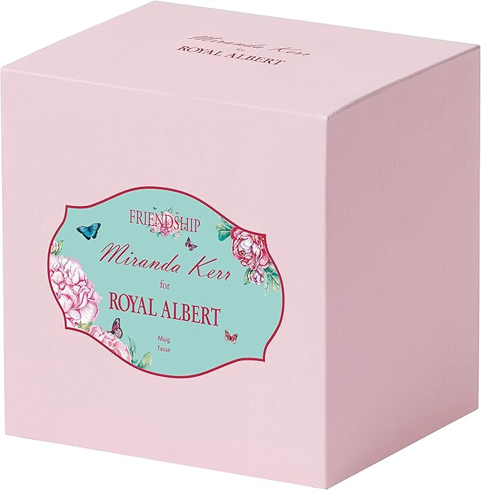 Miranda Kerr For Royal Albert Friendship Vintage Mug, Sage Green, 13.5 oz