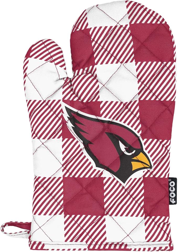 FOCO NFL Unisex-Adult NFL Team Logo Grilling Cooking Chef Gear - Oven Mitt