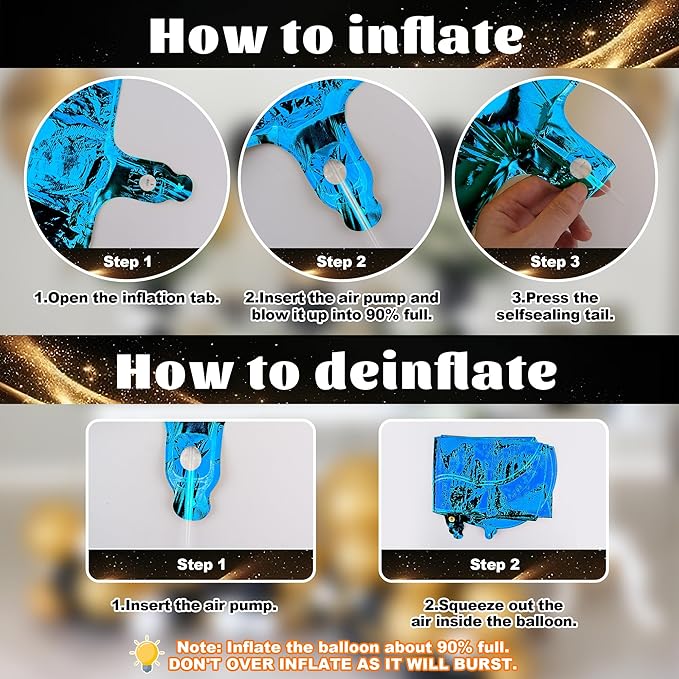 40 Inch 2026 Balloons Blue Foil Number Balloons for 2026 New Year Festival Celebration or Birthday Party Supplies Decorations,New Years Balloon 2026, New Years Eve Balloon