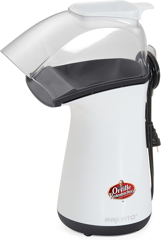 Presto 04821 Orville Redenbacher's Hot Air Popper,1 Liters,White,(Pack of 2)