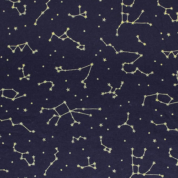 Hudson Baby Unisex Baby Cotton Toddler Pillow Case, Navy Constellation, One Size