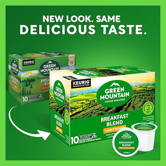 Green Mountain Coffee Roasters® Breakfast Blend, 60ct