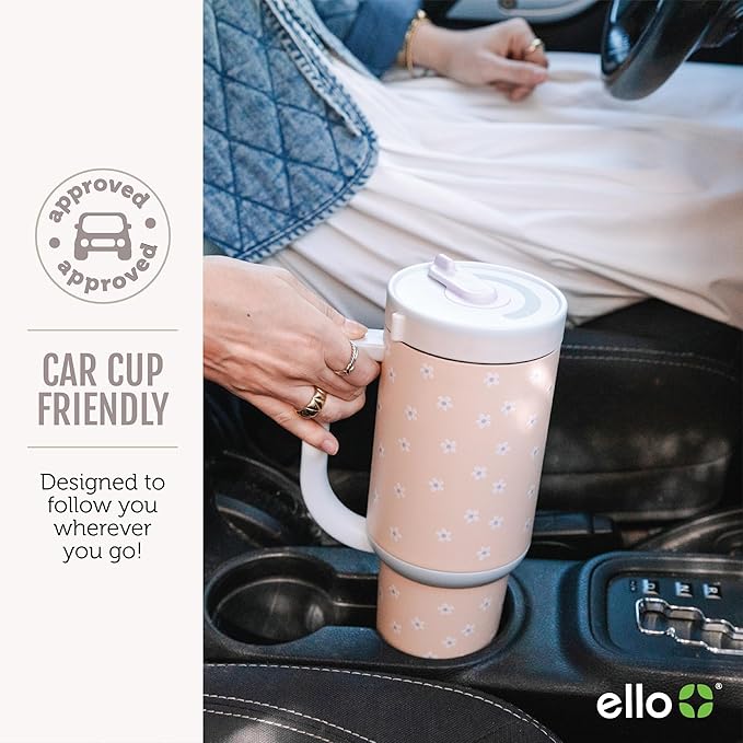 Ello Oasis 40oz Stainless Steel Tumbler - Take a Bow