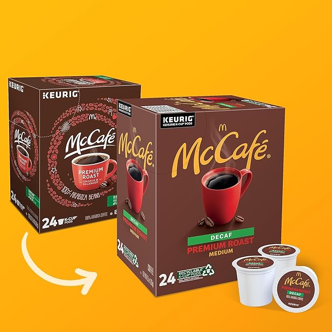 McCafe Premium Roast Decaf K-Cup, 24/bx