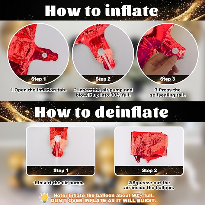 40 Inch 2026 Balloons Red Foil Number Balloons for 2026 New Year Festival Celebration or Birthday Party Supplies Decorations,New Years Balloon 2026, New Years Eve Graduation Balloons Decorations