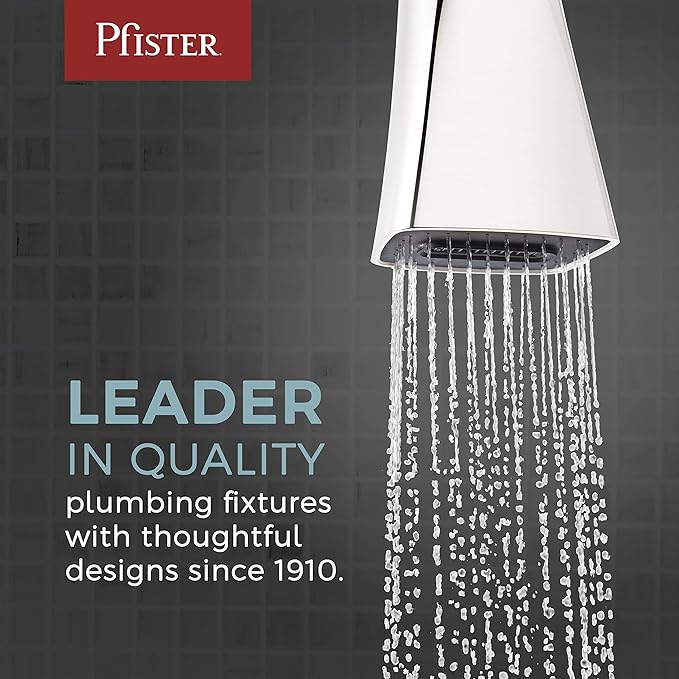 Pfister Contempra Roman Bath Tub Faucet Trim, High Arc Spout, 2-Handle, 3-Hole, Brushed Gold Finish, RT65NCBG