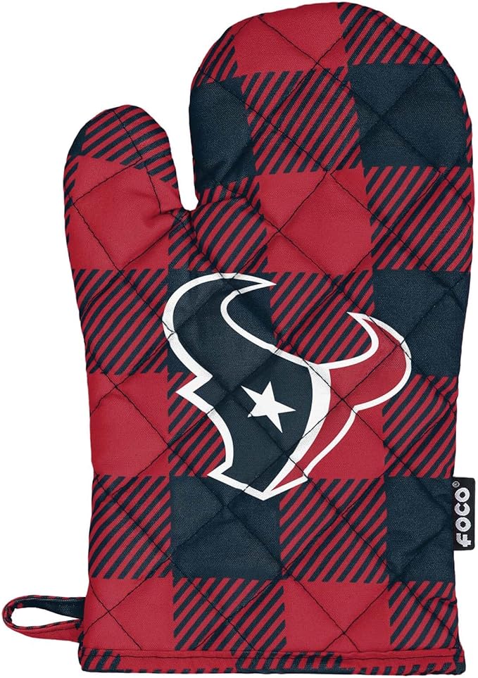 FOCO NFL Unisex-Adult NFL Team Logo Grilling Cooking Chef Gear - Oven Mitt