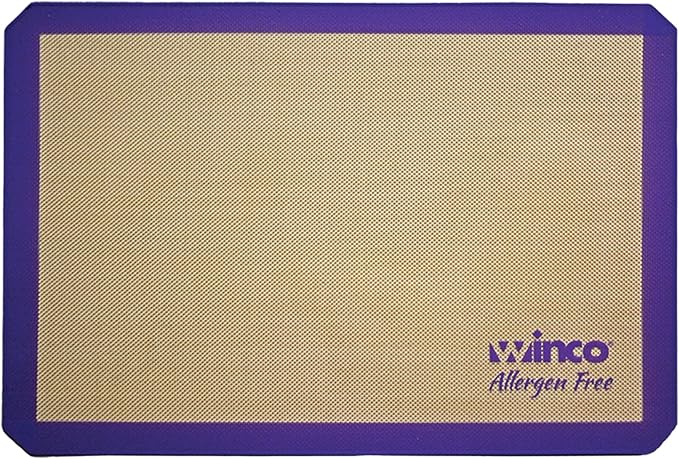 Allergen-Free Silicone Baking Mat - Two-Thirds (2/3) by Winco