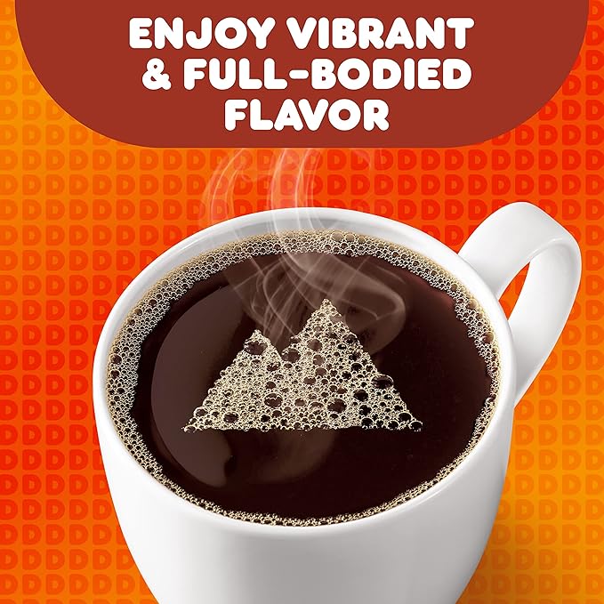 Dunkin' 100% Colombian Medium Roast Ground Coffee, 27.5 Ounce (Pack of 4)