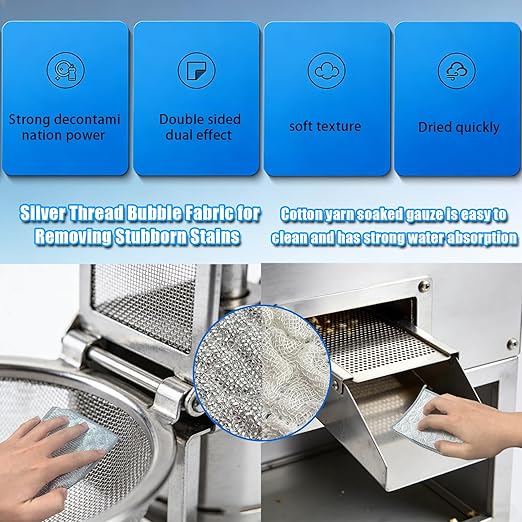Popcorn Machine Cleaning Kit, Popcorn Machine Cleaner Brush, Popcorn Machine Accessories