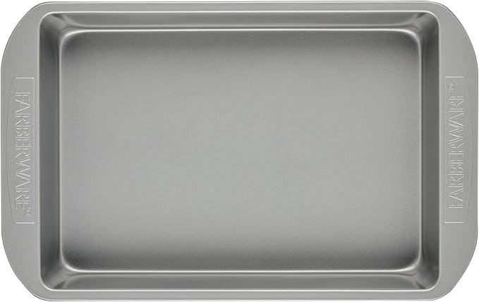 Farberware Nonstick Bakeware Baking Pan/Nonstick Cake Pan,Rectangle - 9 Inch x 13 Inch,Gray,(Pack of 6)