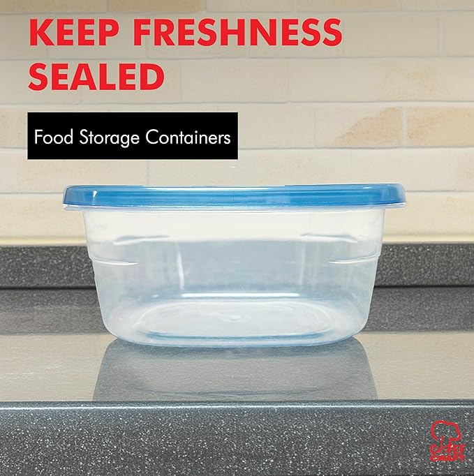 Chef Craft Food Storage Sq. 4.625" - 4 pk