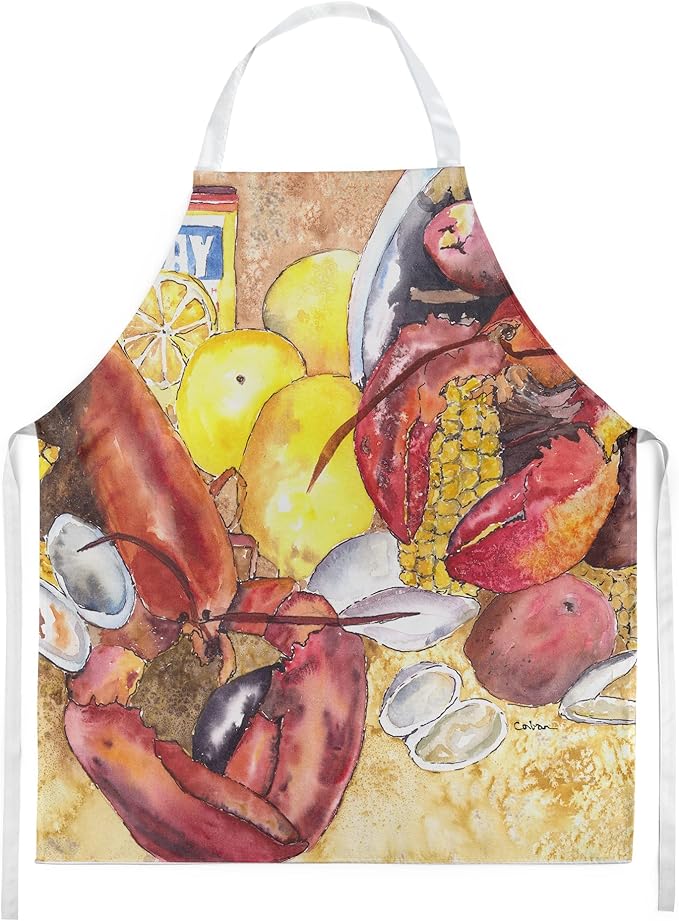 Caroline's Treasures Apron Cooking Kitchen Server Baking Crafts Gardening for Adult Women Men, Unisex