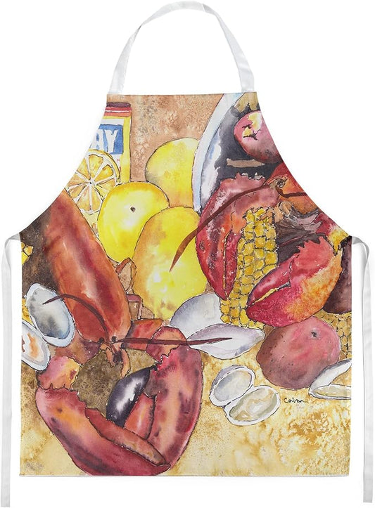 Caroline's Treasures Apron Cooking Kitchen Server Baking Crafts Gardening for Adult Women Men, Unisex