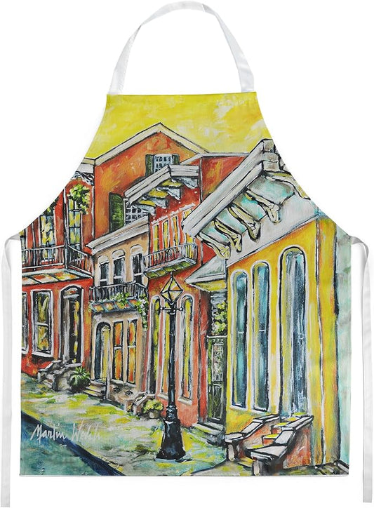 Caroline's Treasures Remember When Apron Cooking Kitchen Server Baking Crafts Gardening for Adult Women Men, Unisex, Large, Multicolor
