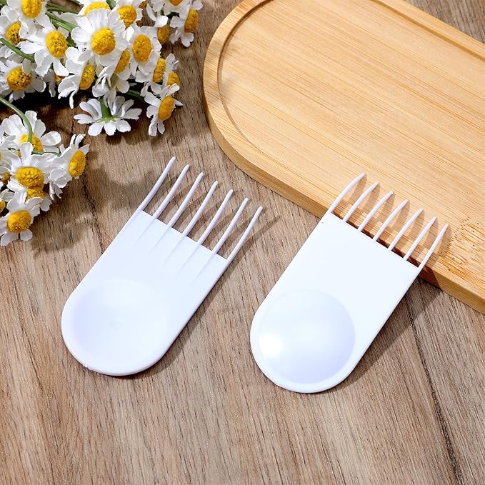 Yuanchu 5 Pcs Vegetable Chopper Cleaning Tools Fork, Onion Salad Vegetable Chop Cleaner Comb for Most Chop Wizard Vegetable Chopper