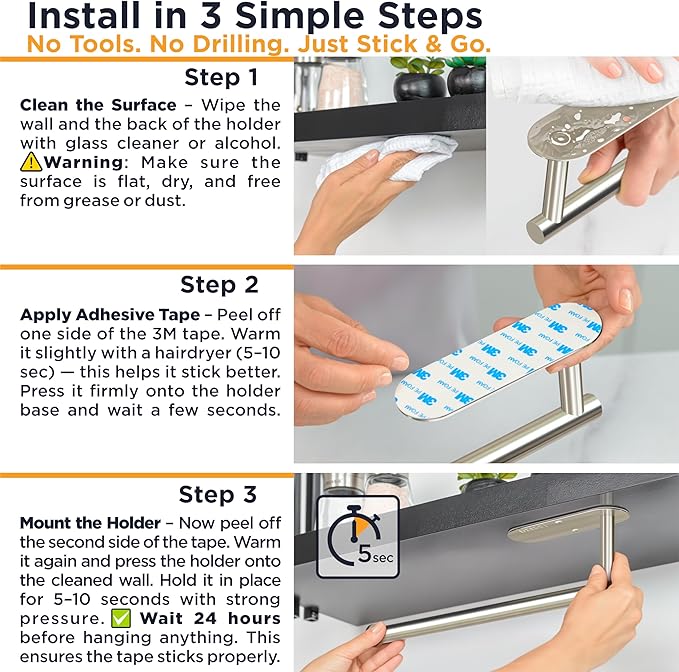 Deiss Pro Paper Towel Holder and Deiss PRO Dual Platform Digital Kitchen Scale