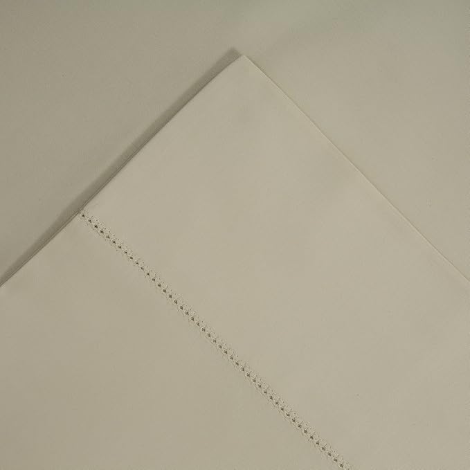 Pointehaven 600 TC Supima Cotton Pillow Case, Standard, Bone