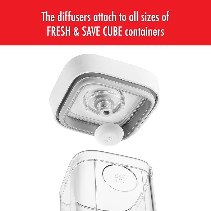 ZWILLING Fresh & Save Cube 6-pc Diffussor Set